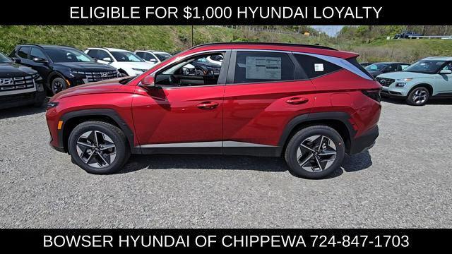 new 2025 Hyundai Tucson car, priced at $34,181