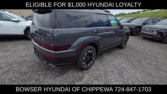 new 2025 Hyundai Santa Fe car, priced at $37,730