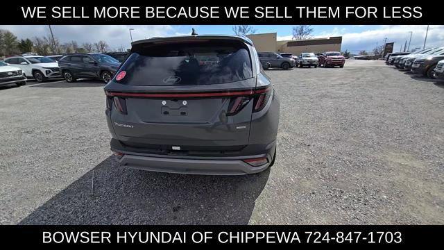 new 2025 Hyundai Tucson car, priced at $32,835