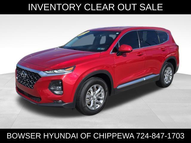 used 2020 Hyundai Santa Fe car, priced at $18,927