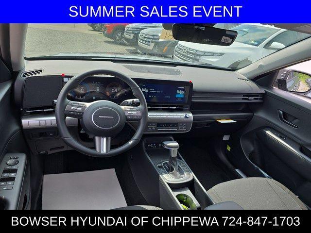 new 2025 Hyundai Kona car, priced at $27,385