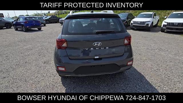 new 2025 Hyundai Venue car, priced at $24,555