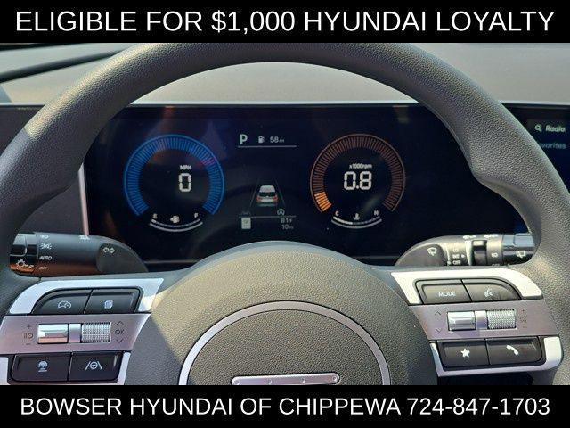 new 2025 Hyundai Tucson car, priced at $31,724