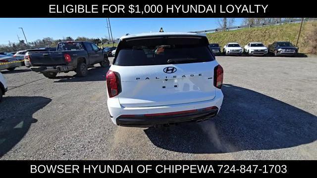 new 2025 Hyundai Palisade car, priced at $53,935