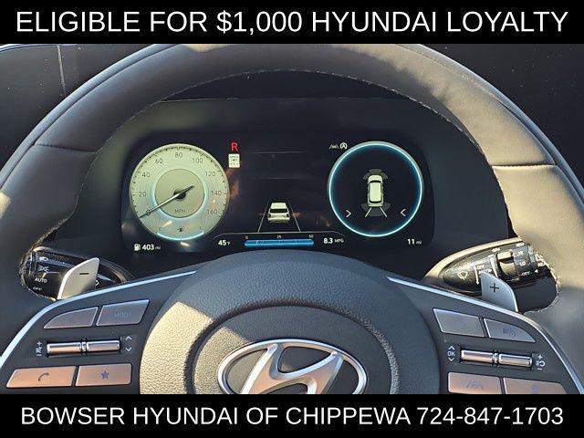 new 2025 Hyundai Palisade car, priced at $53,935
