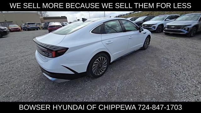 new 2025 Hyundai Sonata Hybrid car, priced at $38,293