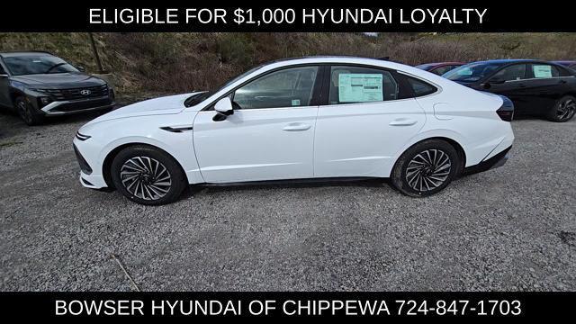 new 2025 Hyundai Sonata Hybrid car, priced at $37,793