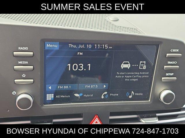 new 2025 Hyundai ELANTRA HEV car, priced at $25,118