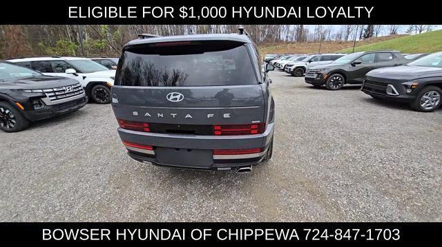 new 2025 Hyundai Santa Fe car, priced at $43,976