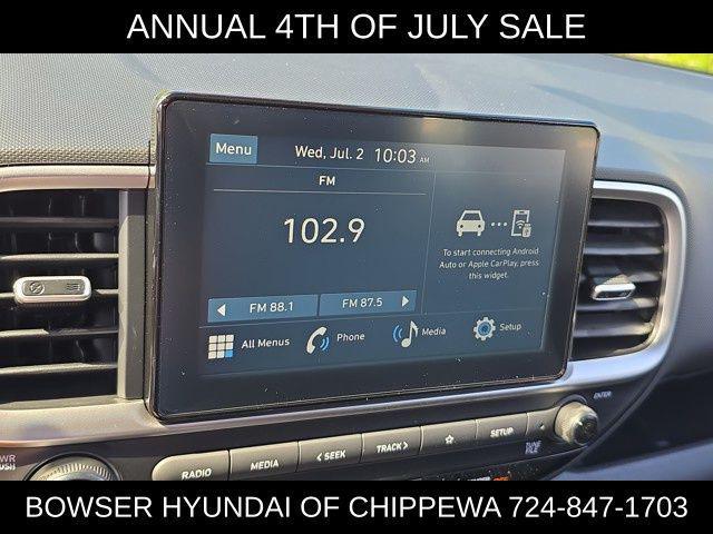 new 2025 Hyundai Venue car, priced at $22,964
