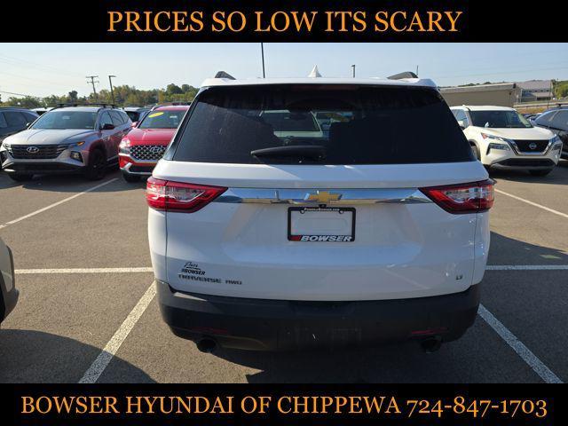 used 2021 Chevrolet Traverse car, priced at $19,500