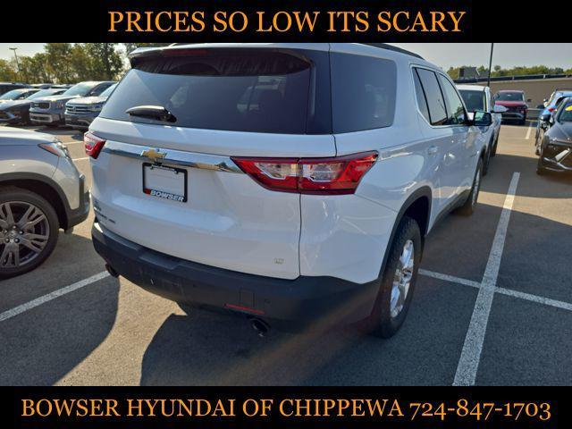 used 2021 Chevrolet Traverse car, priced at $19,500