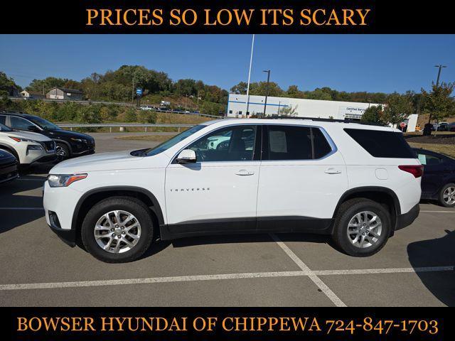 used 2021 Chevrolet Traverse car, priced at $19,500