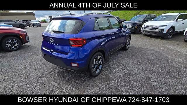 new 2025 Hyundai Venue car, priced at $23,805