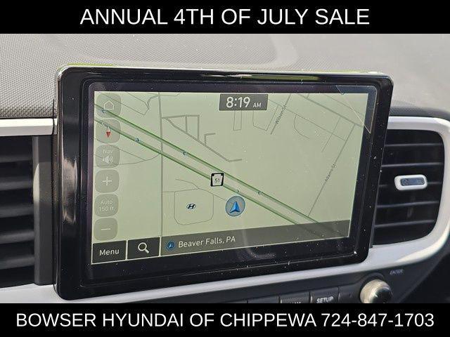 new 2025 Hyundai Venue car, priced at $23,805