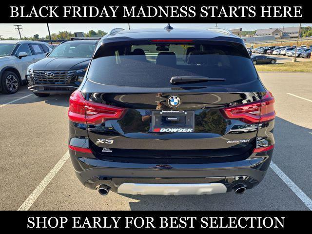 used 2021 BMW X3 car, priced at $19,987