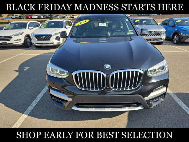 used 2021 BMW X3 car, priced at $19,987