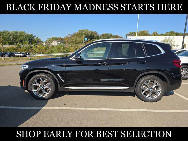 used 2021 BMW X3 car, priced at $19,987