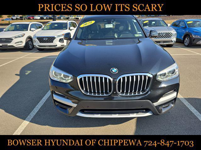 used 2021 BMW X3 car, priced at $23,000