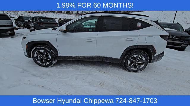 new 2025 Hyundai TUCSON Hybrid car, priced at $35,252