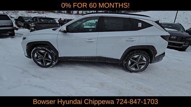 new 2025 Hyundai TUCSON Hybrid car, priced at $34,252