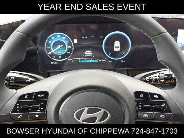 new 2025 Hyundai Elantra HEV car, priced at $28,495