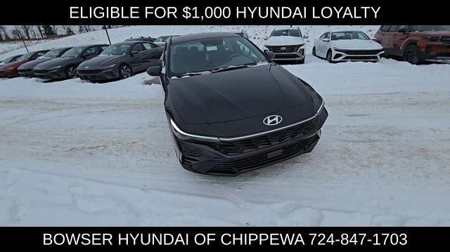 new 2025 Hyundai Elantra car, priced at $25,324
