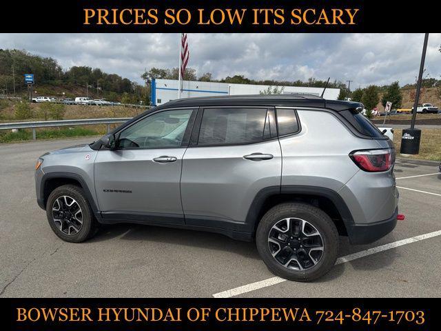 used 2020 Jeep Compass car, priced at $16,540