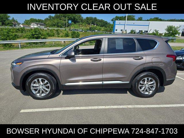 used 2020 Hyundai Santa Fe car, priced at $16,734