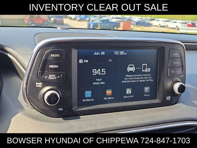 used 2020 Hyundai Santa Fe car, priced at $16,734