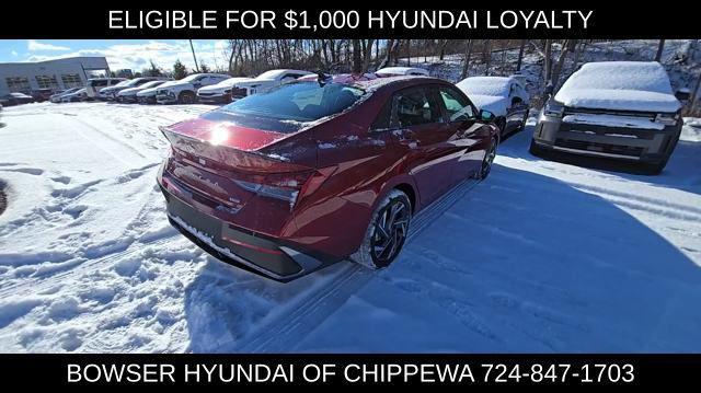 new 2025 Hyundai Elantra car, priced at $27,181
