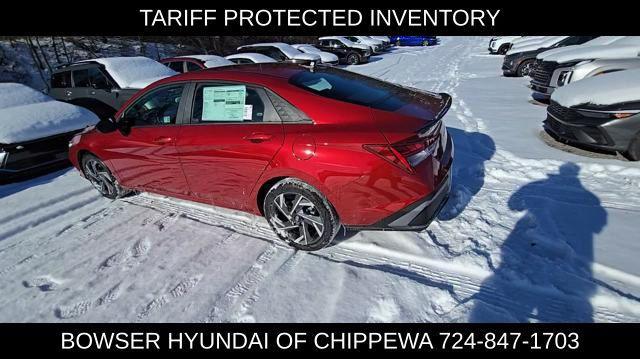 new 2025 Hyundai Elantra car, priced at $27,681