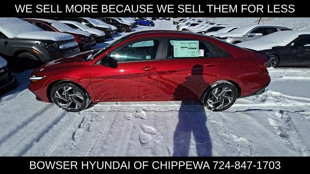 new 2025 Hyundai Elantra car, priced at $27,431