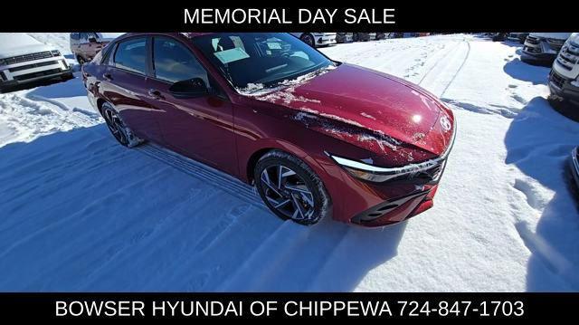 new 2025 Hyundai Elantra car, priced at $27,431