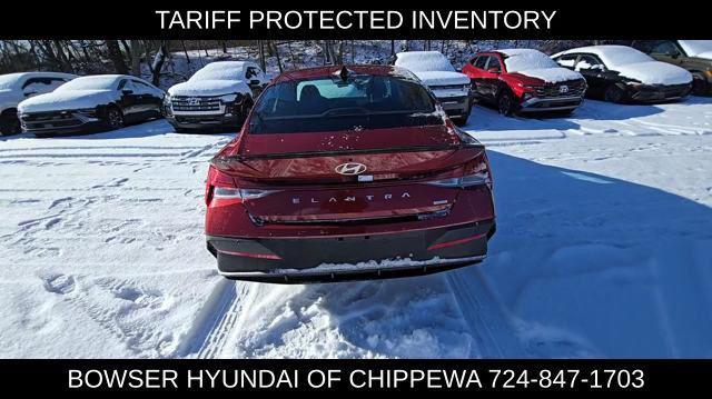 new 2025 Hyundai Elantra car, priced at $27,681