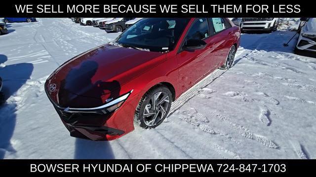 new 2025 Hyundai Elantra car, priced at $27,431