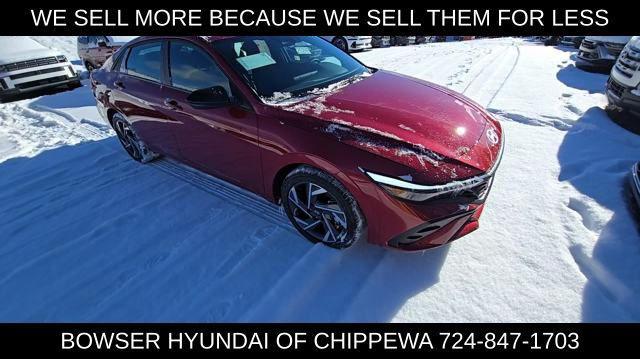 new 2025 Hyundai Elantra car, priced at $27,431