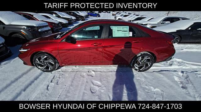 new 2025 Hyundai Elantra car, priced at $27,681