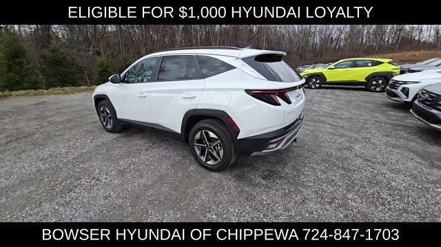 new 2025 Hyundai Tucson car, priced at $34,456