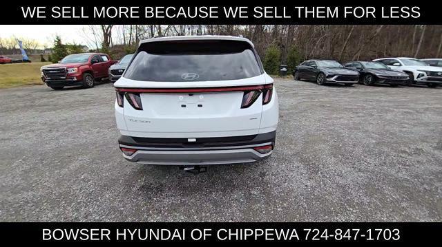new 2025 Hyundai Tucson car, priced at $34,456
