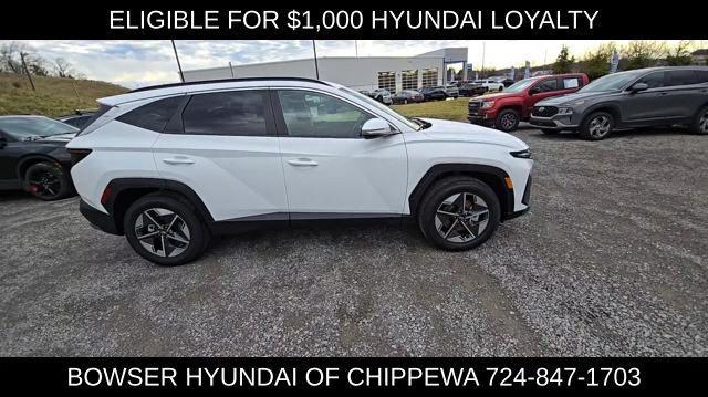 new 2025 Hyundai Tucson car, priced at $34,456