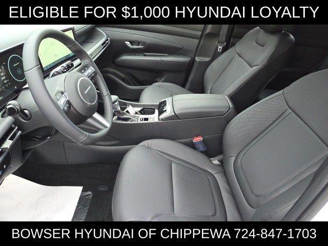 new 2025 Hyundai Tucson car, priced at $34,456