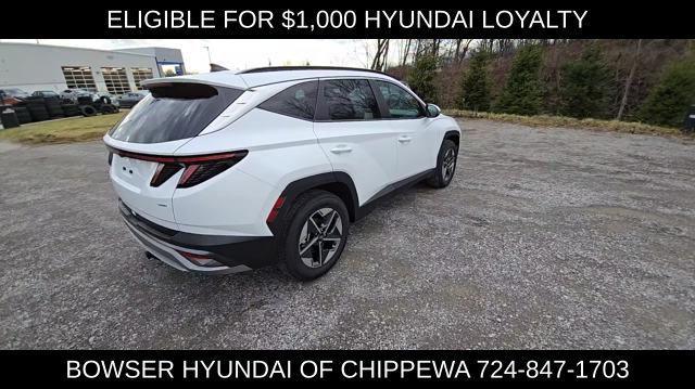 new 2025 Hyundai Tucson car, priced at $34,456