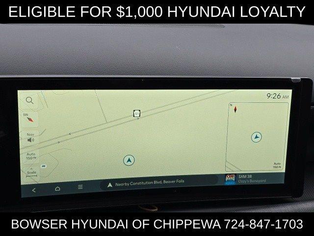 new 2025 Hyundai Tucson car, priced at $34,456