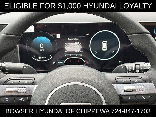 new 2025 Hyundai Tucson car, priced at $34,456