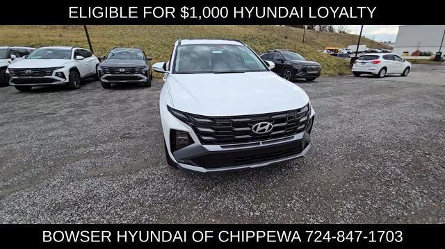 new 2025 Hyundai Tucson car, priced at $34,456