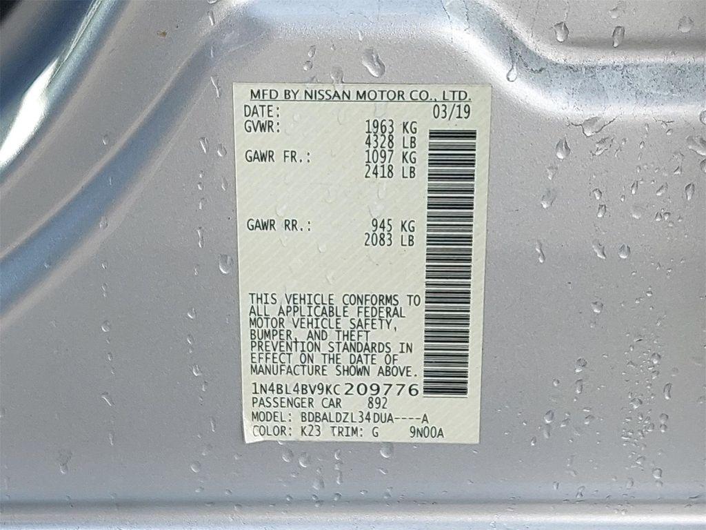 used 2019 Nissan Altima car, priced at $14,200