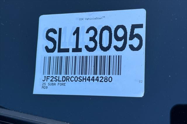 used 2025 Subaru Forester car, priced at $37,900