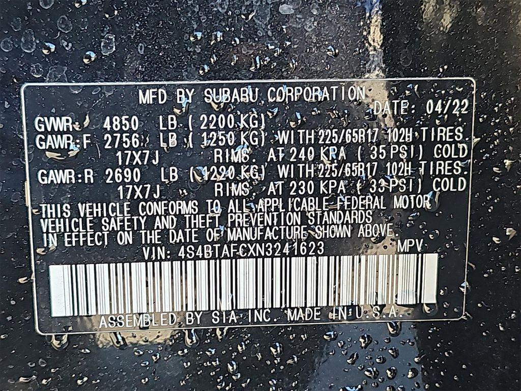 used 2022 Subaru Outback car, priced at $26,900