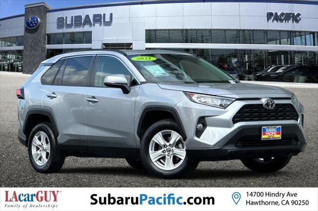 used 2021 Toyota RAV4 car, priced at $22,300